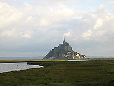 モン・サン・ミシェル遠景