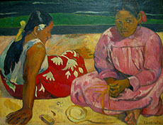 オルセー美術館に飾られている「タヒチの女たち(ポール・ゴーギャン)」