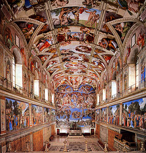 イタリア旅行記（システィーナ礼拝堂）～中世を旅する～