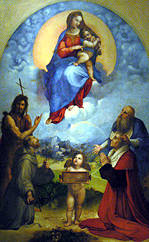 フォリーニョの聖母（ラファエロ・サンティ）