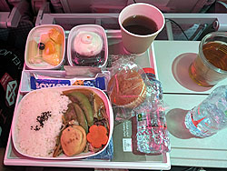 機内食(2回目)