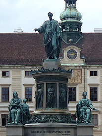 オーストリア皇帝フランツ1世像