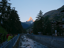 マッターホルン遠景