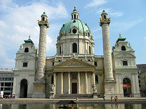 オーストリア旅行記 カールス教会 中世を旅する